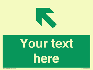 Custom Safe condition: Green Up left arrow